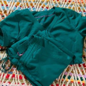 Healing hands purple label scrubs